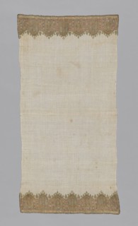 Towel, Turkey, 18th century. Creator: Unknown.