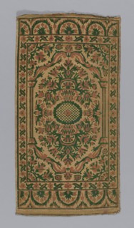 Cushion Cover, Turkey, 19th century. Creator: Unknown.