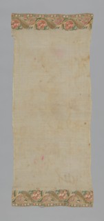 Towel or Napkin, Turkey, 19th century. Creator: Unknown.