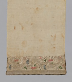 Towel or Napkin, Turkey, 19th century. Creator: Unknown.