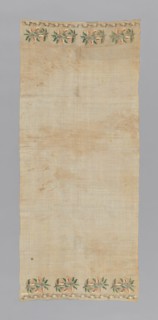 Towel or Napkin, Turkey, 19th century. Creator: Unknown.