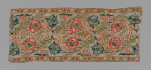 Fragment (Towel or Napkin Ends), Turkey, 19th century. Creator: Unknown.