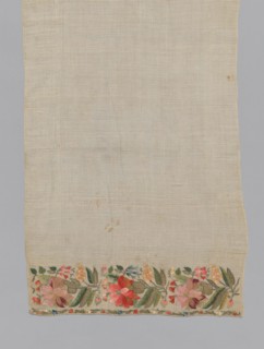 Towel or Napkin, Turkey, 1875/1900. Creator: Unknown.