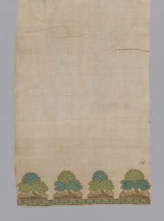 Towel or Napkin, Turkey, 19th century. Creator: Unknown.