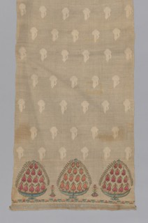 Towel or Napkin, Turkey, 19th century. Creator: Unknown.
