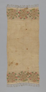 Towel or Napkin, Turkey, 19th century. Creator: Unknown.