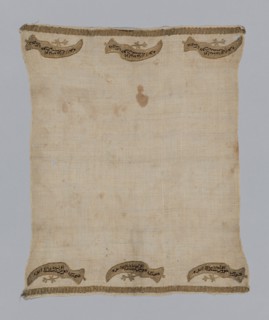 Towel or Napkin, Turkey, 19th century. Creator: Unknown.