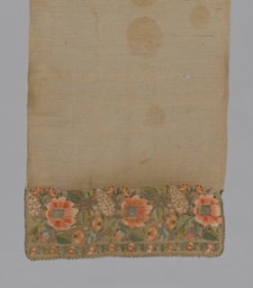 Towel or Napkin, Turkey, 19th century. Creator: Unknown.
