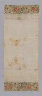 Towel or Napkin, Turkey, 19th century. Creator: Unknown.