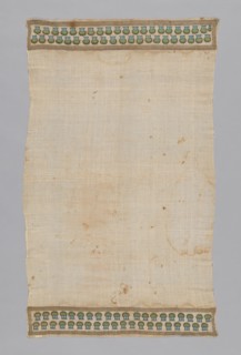 Towel or Napkin, Turkey, 18th century. Creator: Unknown.