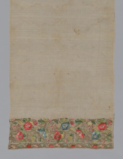 Towel or Napkin, Turkey, 1825/1875. Creator: Unknown.