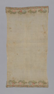 Towel or Napkin, Turkey, 19th century. Creator: Unknown.