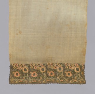 Towel or Napkin, Turkey, 19th century. Creator: Unknown.