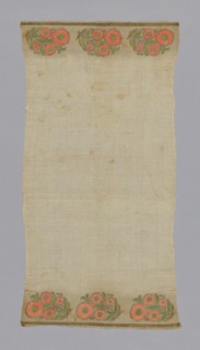 Towel or Napkin, Turkey, 19th century. Creator: Unknown.
