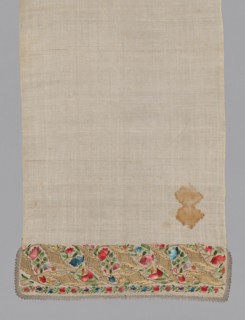 Towel or Napkin, Turkey, 19th century. Creator: Unknown.