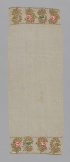 Towel/Napkin or Sash, Turkey, 18th century. Creator: Unknown.