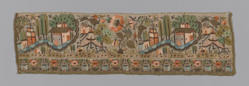 Fragment (Towel/Napkin End), Turkey, 1850/1900. Creator: Unknown.