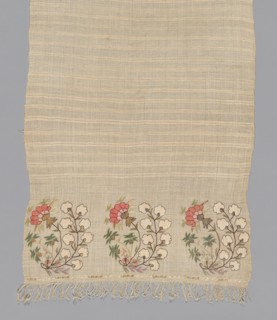 Towel, Turkey, 19th century. Creator: Unknown.