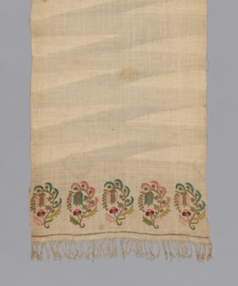 Towel, Turkey, 1875/1900. Creator: Unknown.