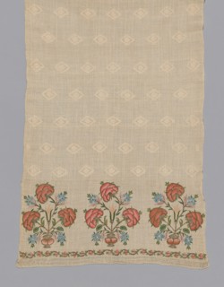 Towel, Turkey, 1750-1850. Creator: Unknown.
