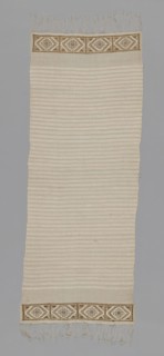 Towel, Turkey, 18th/19th century. Creator: Unknown.