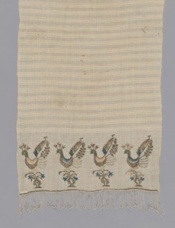 Towel, Turkey, 19th century. Creator: Unknown.