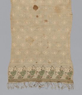Towel, Turkey, 19th century. Creator: Unknown.