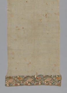 Towel, Turkey, 19th century. Creator: Unknown.