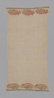 Towel, Turkey, 19th century. Creator: Unknown.
