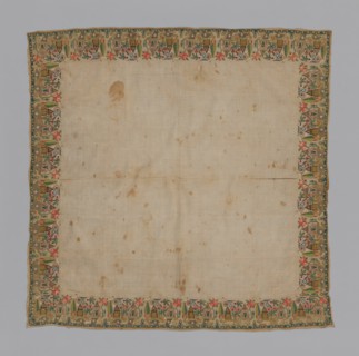 Cover or Handkerchief, Turkey, 19th century. Creator: Unknown.
