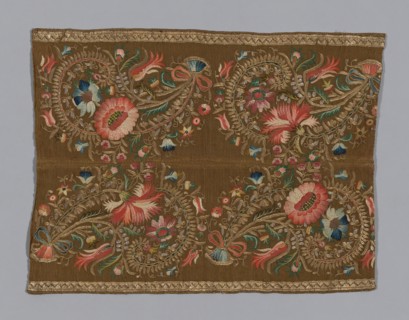 Fragment (Towel End), Turkey, 19th century. Creator: Unknown.