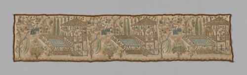 Fragment (Border from wide Towel), Turkey, 1775/1900. Creator: Unknown.