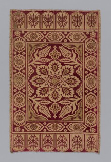 Cushion Cover, Turkey, 1601/50. Creator: Unknown.