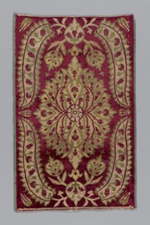 Fragment (Cushion Cover), Turkey, 18th century. Creator: Unknown.