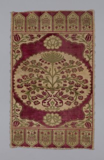 Cushion Cover, Turkey, 17th century. Creator: Unknown.