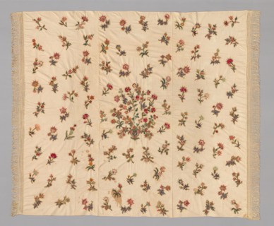Bedcover, United States, 1801/25. Creator: Unknown.