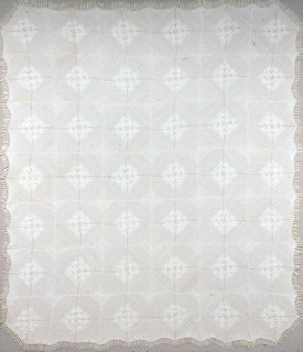 Bedcover, United States, 1850/1900. Creator: Unknown.