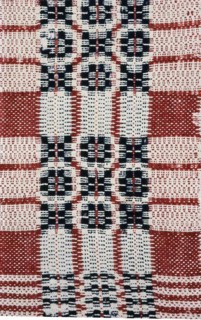 Coverlet (Fragment), United States, 19th century. Creator: Unknown.