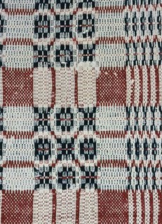Coverlet (Fragment), United States, 1801/25. Creator: Unknown.