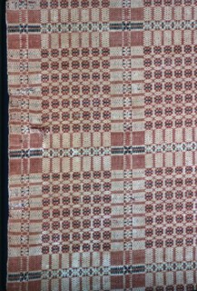 Coverlet, United States, 1820/30. Creator: Unknown.