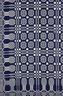Coverlet, United States, 1820/25. Creator: Unknown.