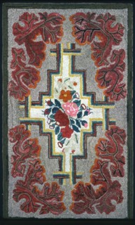 Rug, United States, 19th century. Creator: Unknown.