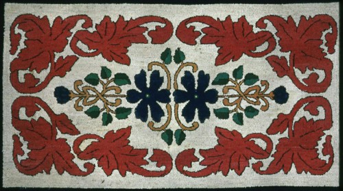 Rug, United States, 19th century. Creator: Unknown.