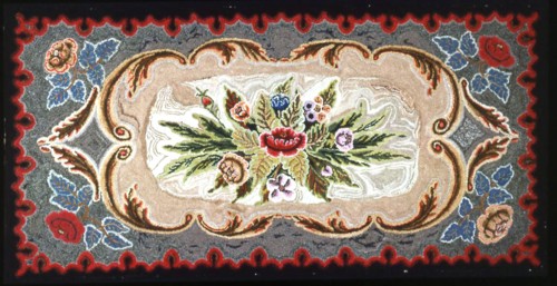 Rug, United States, 19th century. Creator: Unknown.
