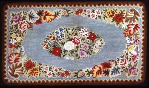 Rug, United States, 19th century. Creator: Unknown.