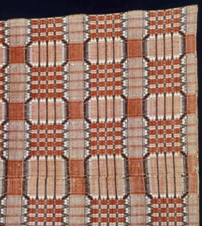 Coverlet, United States, 1820s/30s. Creator: Unknown.