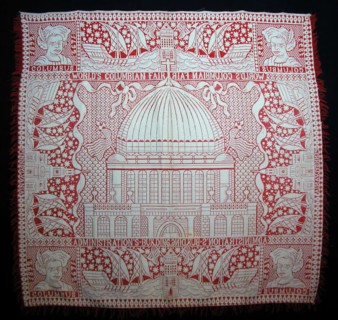 Coverlet, United States, 1892/93. Creator: Unknown.