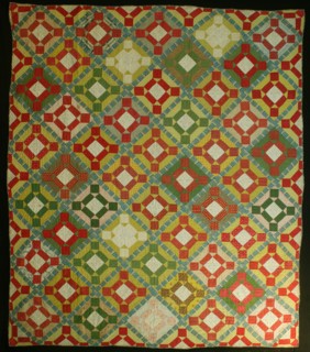 Bedcover ("Album Patch" or "Signature" Quilt), United States, 1847/48. Creator: Unknown.