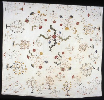 Bedcover, United States, 1750/70. Creator: Unknown.