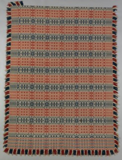 Coverlet, Pennsylvania, 1820/40. Creator: Unknown.